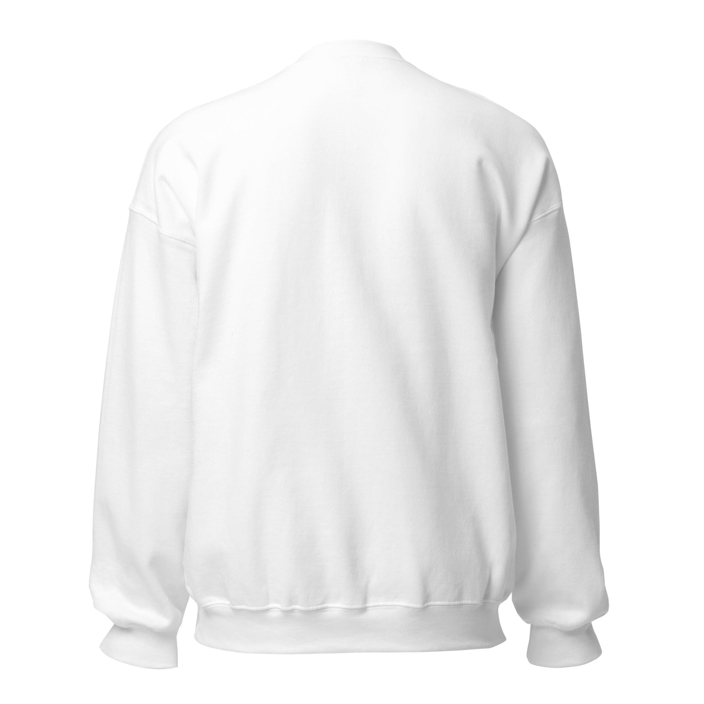 A54 Embroidered Crewneck in White
